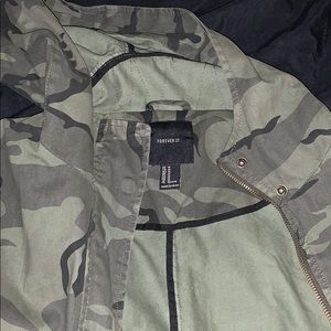 Forever 21 camouflage jacket